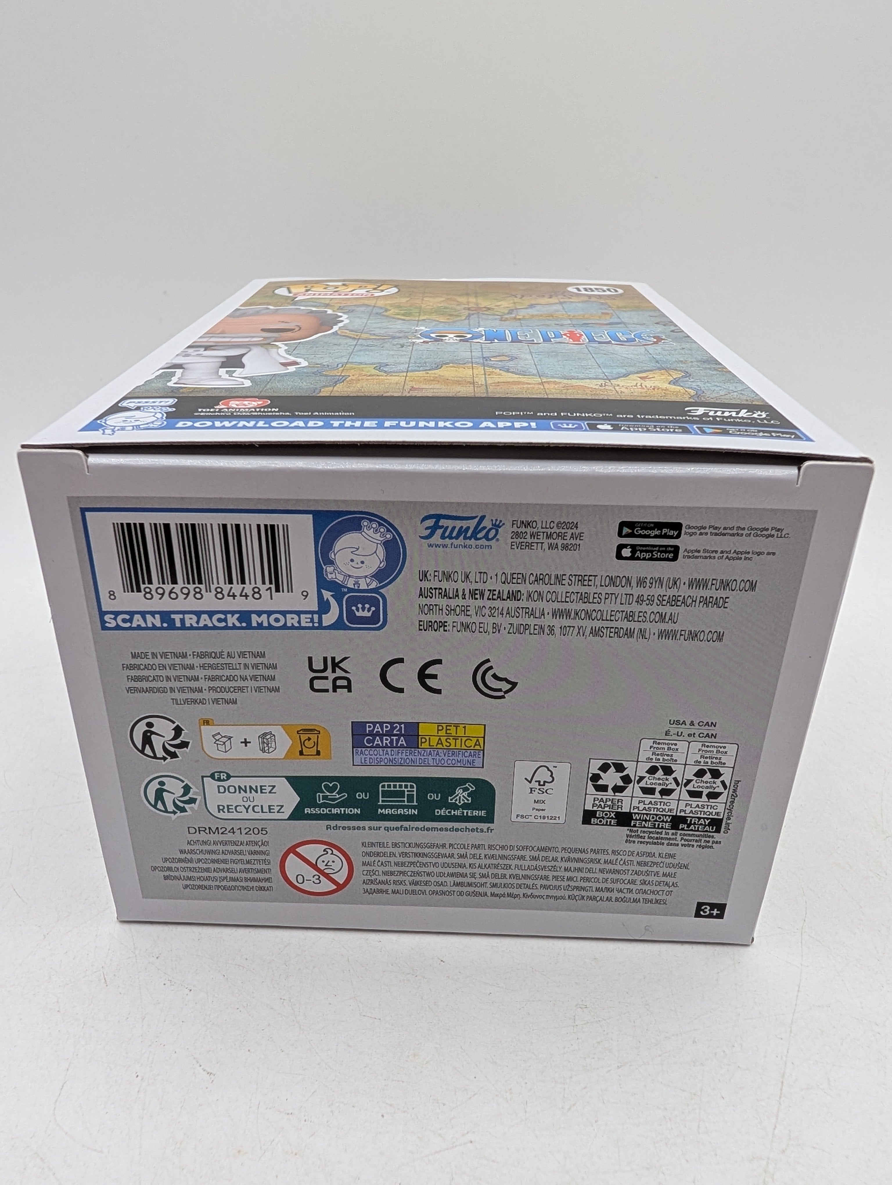 Funko Pop! One Piece Monkey D. Garp #1850 Funko Special Edition